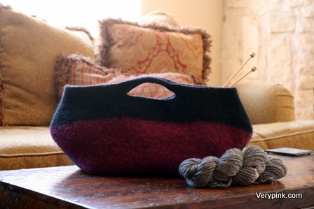 Free Pattern: Dryer Felted Crochet Clutch | Yarn Over, Pull Through