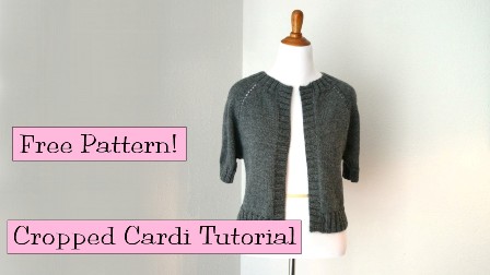 Free Knit Raglan Sweater Pattern + Tutorial