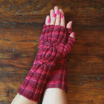 Men's Fingerless Wool-Blend Liberated Gloves