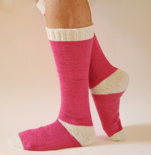 Three Knit Sock Heel Styles for Easily Customized Socks - A Bee In The  Bonnet