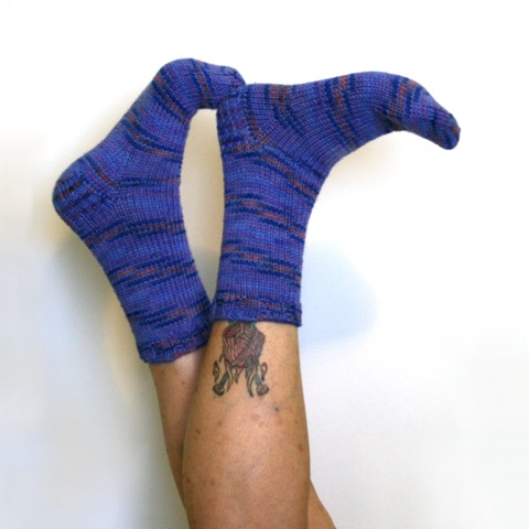 Learn to Knit Socks - Update - v e r y p i n k . c o m - knitting patterns  and video tutorials