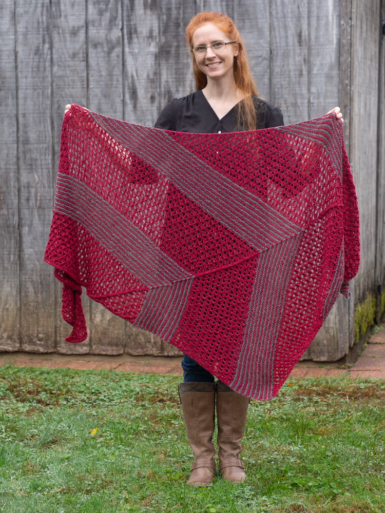 Winter Chill Shawl Tutorial - v e r y p i n k . c o m - knitting patterns  and video tutorials